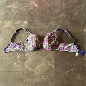 Cacique Multicolor Floral Bra 33